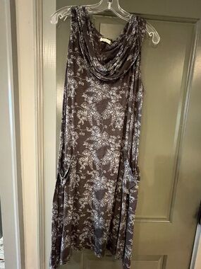 Chalet Et Ceci Draped Cowl Neck Tunic Artist Smock
